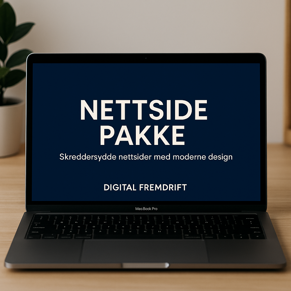 Nettside pakke - engangsbetaling